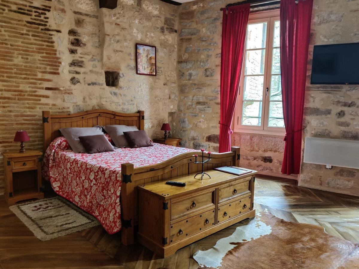 Chambres D'Hotes L'Escuelle Des Chevaliers Cordes-sur-Ciel Esterno foto